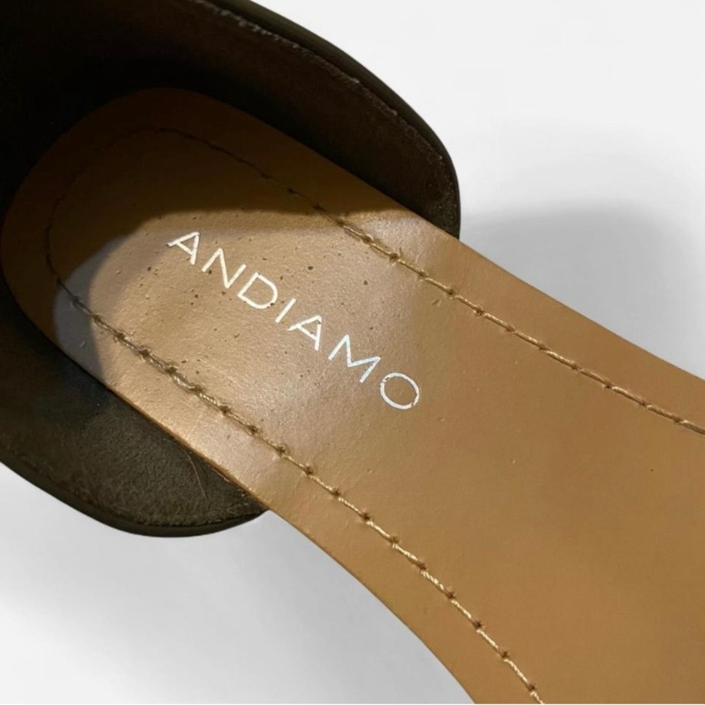 Andiamo Women's Elegant Brown Sandals - Picture 3 of 5